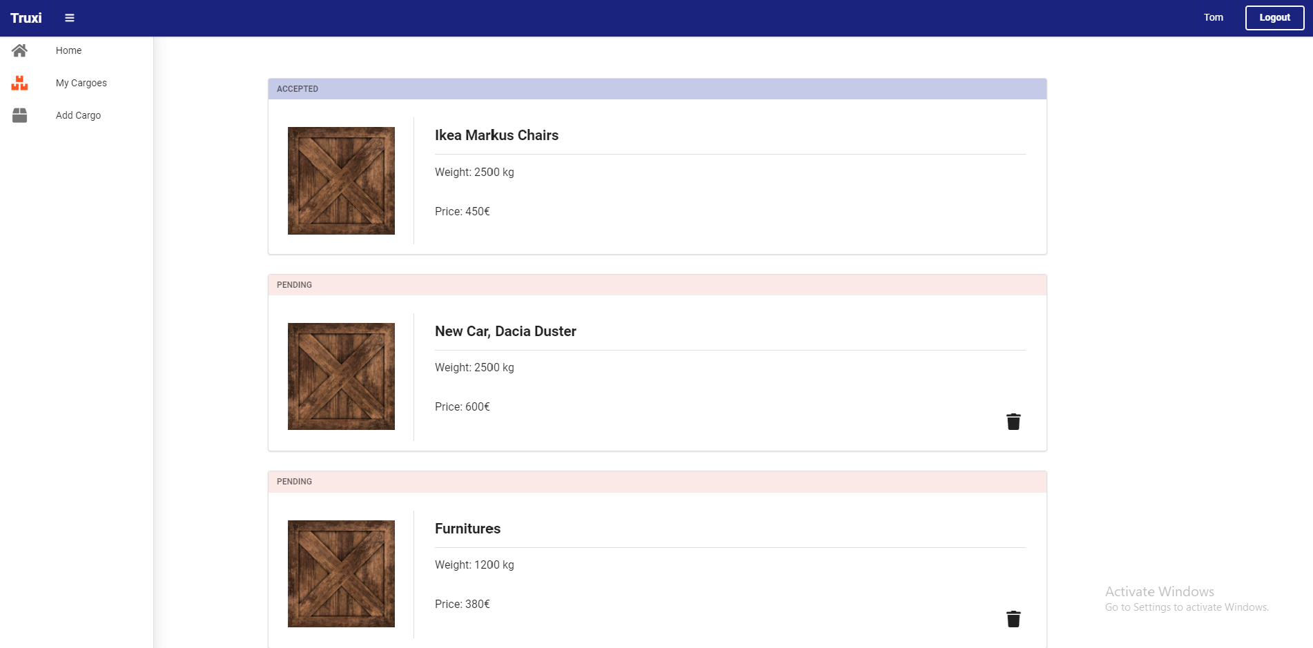 MyCargoesPendingAccepted