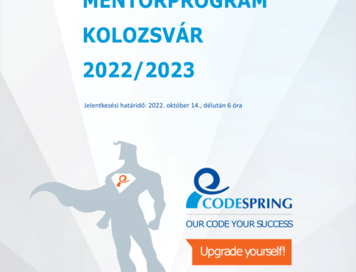 Mentorprogram Kolozsváron a 2022/2023 tanévben