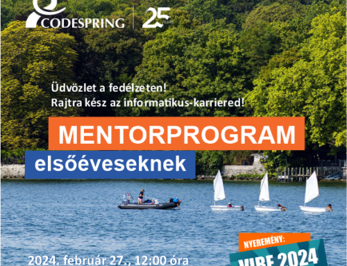 Ismerd meg a Codespring mentorprogramot és nyerj VIBE2024-bérletet