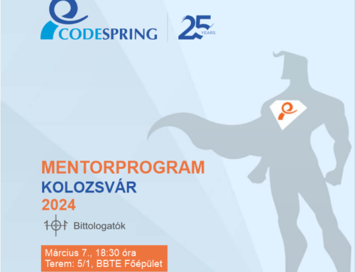 A Bittologatókon bemutatjuk a Codespring mentorprogramot. VIBE2024-bérletet nyerhetsz!