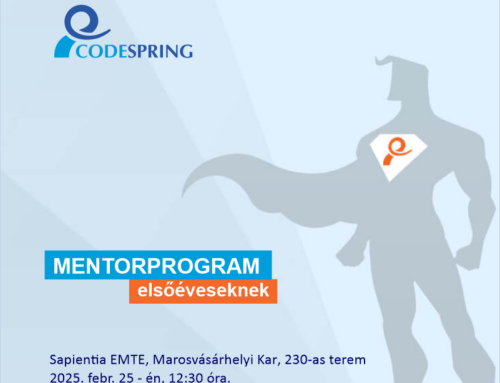 Indul a 2025-ös Codespring mentorprogram elsőéveseknek Marosvásárhelyen!