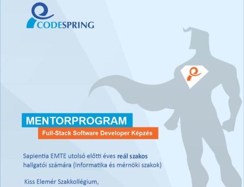 Codespring Mentorprogram Marosvásárhely 2026
