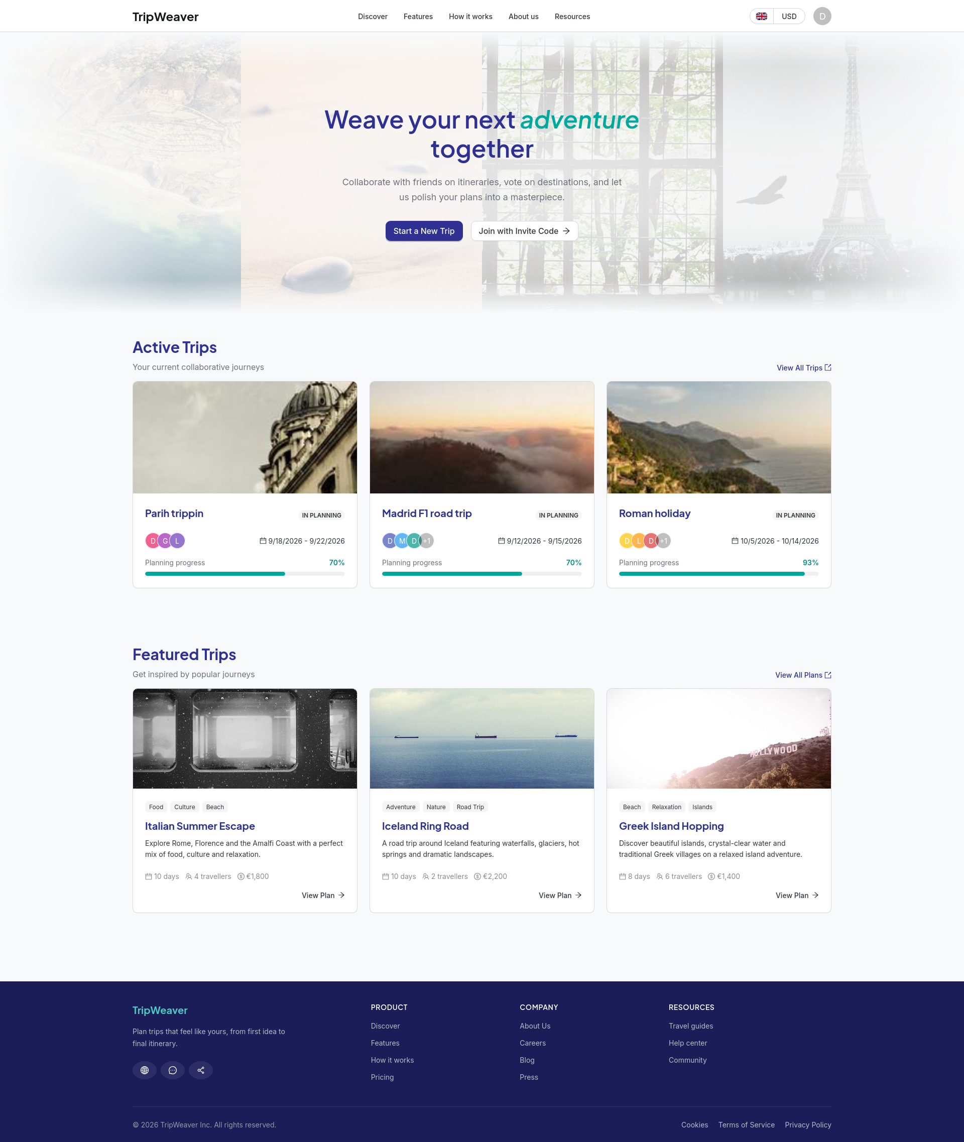 1_TripWeaver_landing_page_anonymous